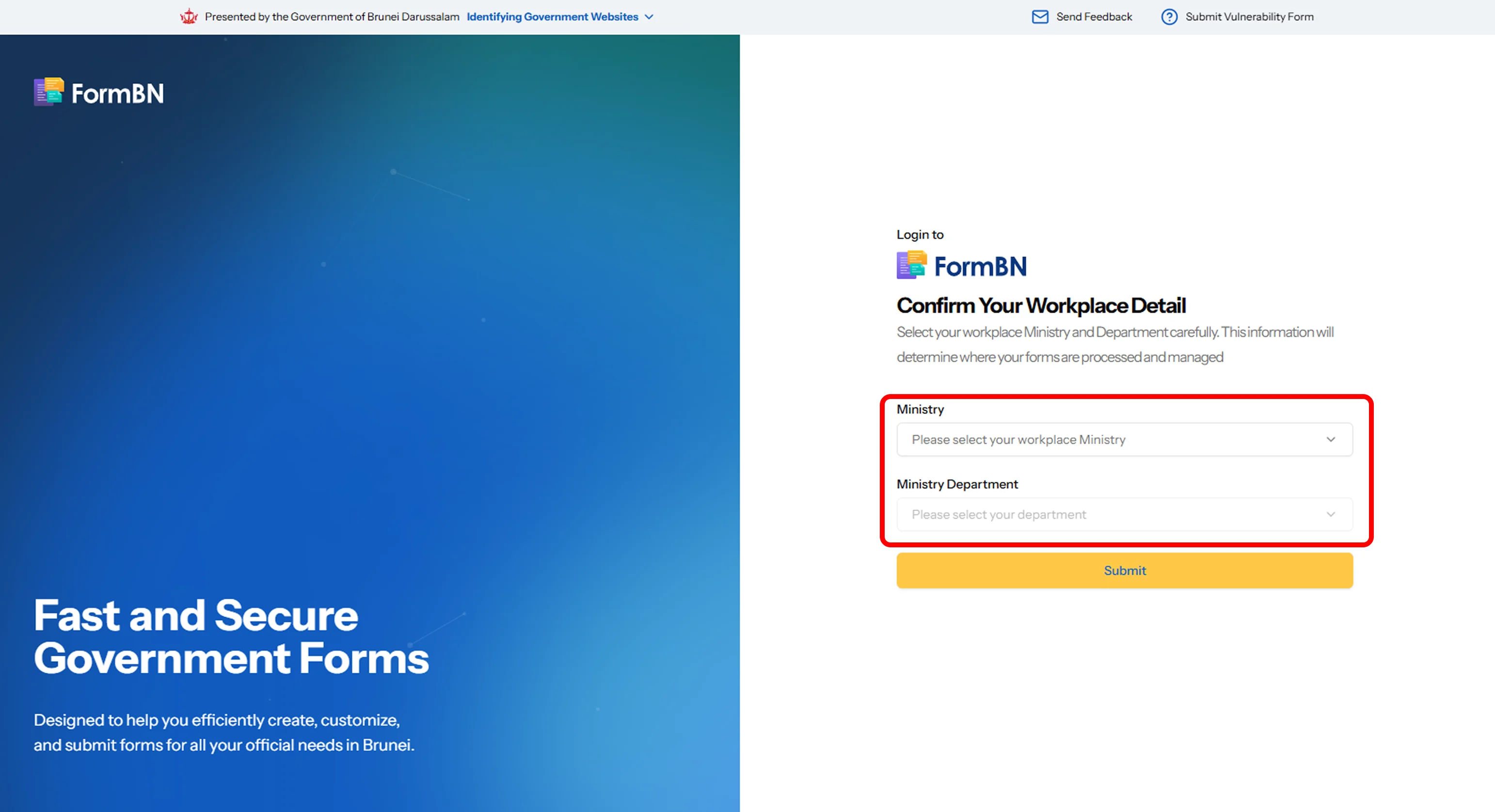 Login 3